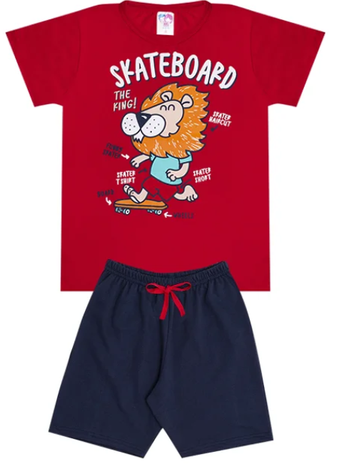 conjunto de verao infantil masculino blusa cinza e shorts preto t rex kk kids
